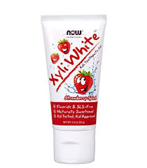 NOW Xyliwhite Kids Toothpaste Gel Strawberry 85gm - Fluoride & SLS Free in Kenya