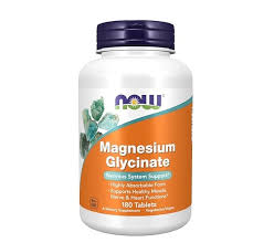 NOW Magnesium Glycinate 200mg Tabs 180’s in Kenya