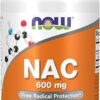 NOW N-Acetyl Cysteine (NAC) 600mg Veg Caps 100's in Kenya