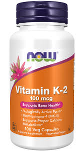 NOW Vitamin K2 100mcg Caps 60's in Kenya