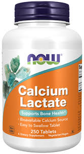 NOW Calcium Lactate Tabs 250’s in Kenya
